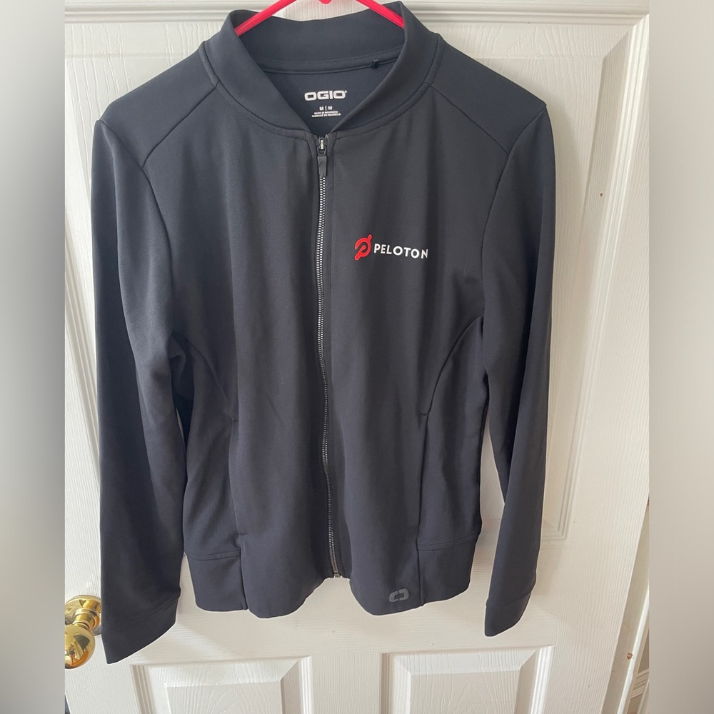 Employee exclusive Peloton warm up jacket